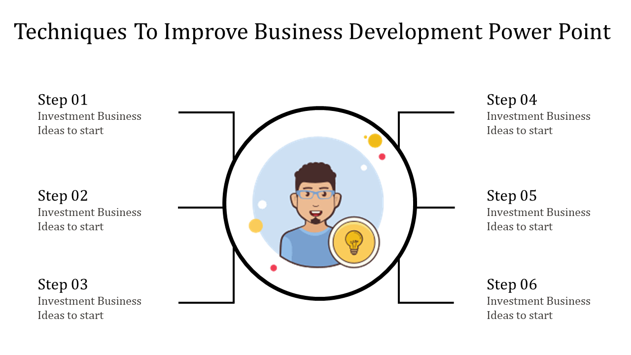 Amazing Business Development PowerPoint template and Google slides Design
